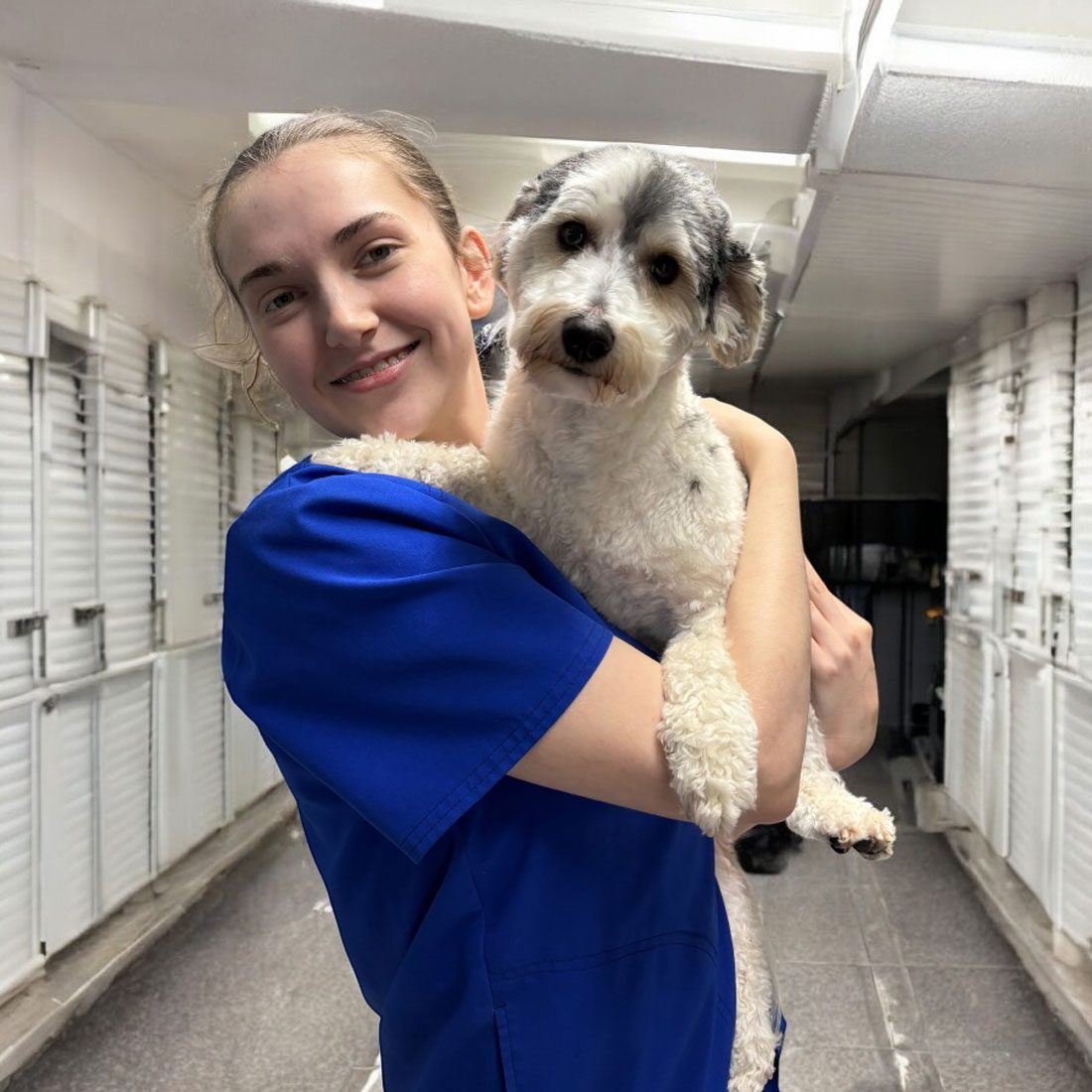 animal-hospital-and-veterinarian-plano-tx Samantha Smiling While Holding Dog